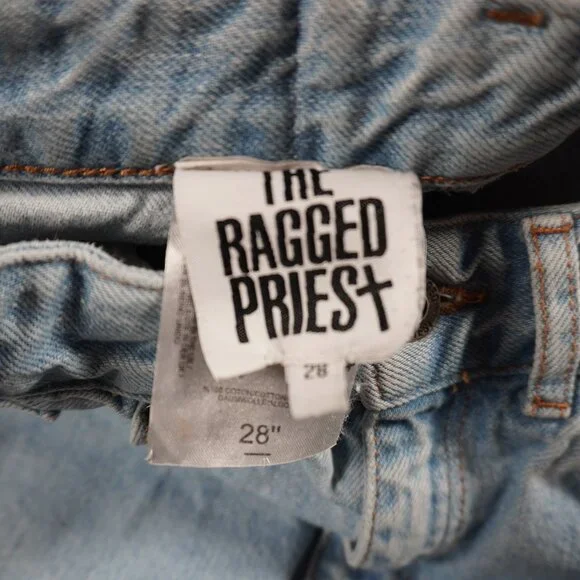 Rare The Ragged Priest Jeopardy Mom Jeans Women size 28 EUC - Picture 6 of 16